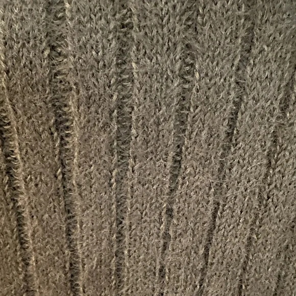 Zara Dark Green Ribbed Short Sleeve Top - Picture 5 of 5